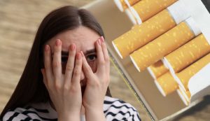 Prodotto alimentare simile al fumo di sigaretta